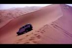 疯狂车友驾FJ酷路泽和悍马H2大漠玩沙